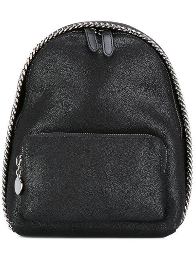 Shop Stella Mccartney Mini 'falabella' Rucksack In Black