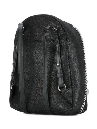 Shop Stella Mccartney Mini 'falabella' Rucksack In Black