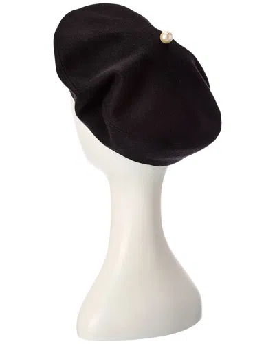 Dior Paris Wool-blend Beret In Black