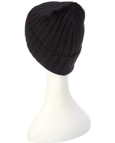 Moncler Wool Beanie In Black
