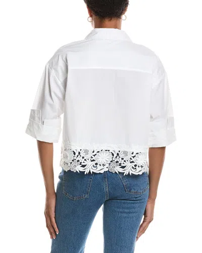 Rd Style Kerwin Poplin Shirt In White
