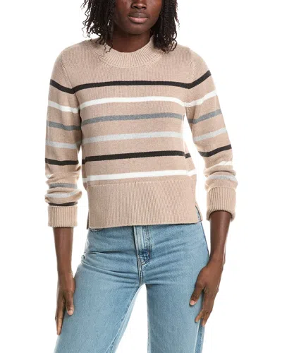 &isla Ember Stripe Sweater In Brown