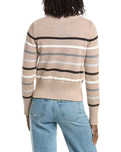 &isla Ember Stripe Sweater In Brown