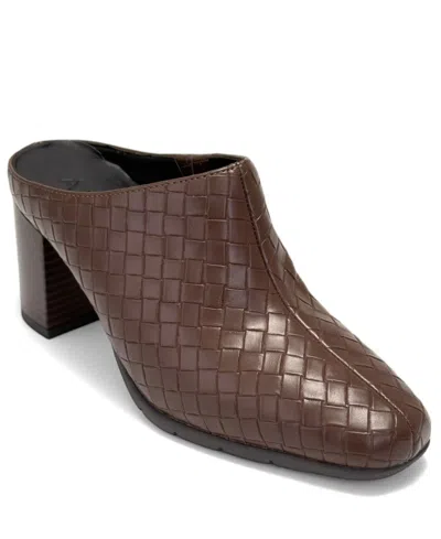 Aerosoles Maddy Mule In Java Woven Faux Leather
