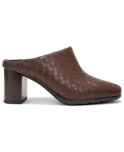 Aerosoles Maddy Mule In Java Woven Faux Leather