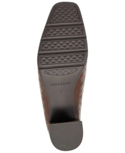 Aerosoles Maddy Mule In Java Woven Faux Leather