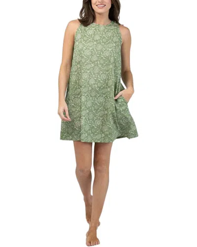 Olive Workshop Capri Dress In Green
