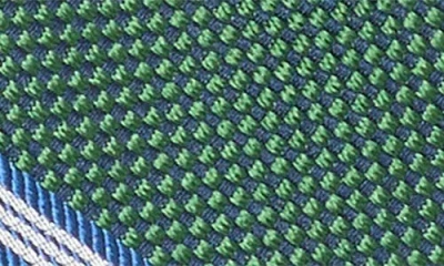 Ted Baker Malton Stripe Tie In Green