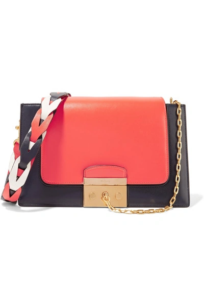 Mulberry Pembroke Color-block Leather Shoulder Bag