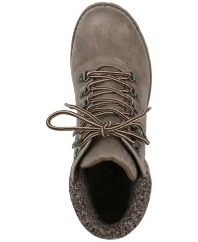 Cliffs By White Mountain Pathfield Lace-up Boot In Stone Fabric