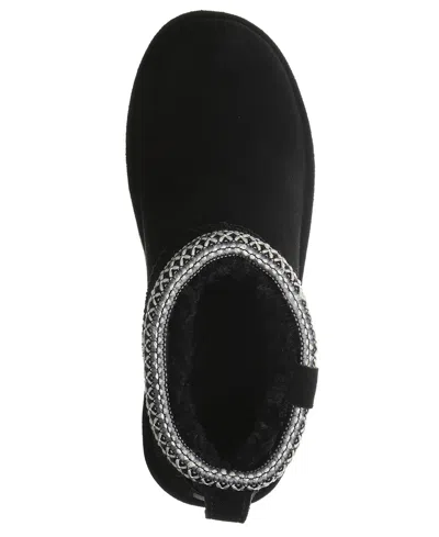 Bearpaw Women's Langly Platform Pull-on Short Boots In Black