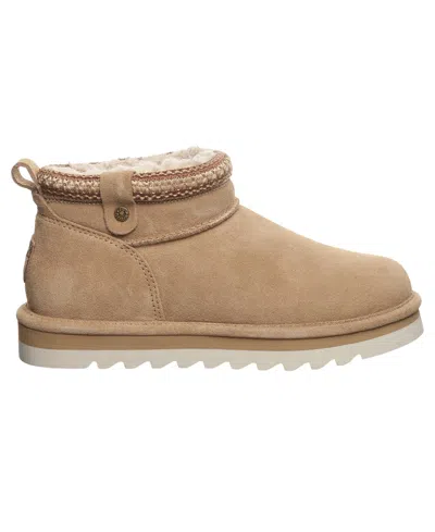 Bearpaw Women's Langly Platform Pull-on Short Boots In Toffee