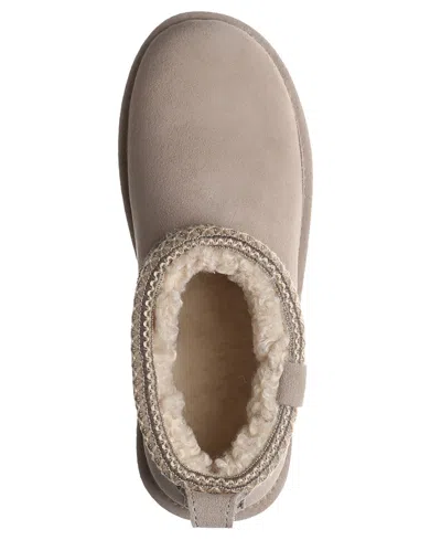 Bearpaw Women's Langly Platform Pull-on Short Boots In Stone