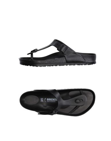 black birkenstock flip flops