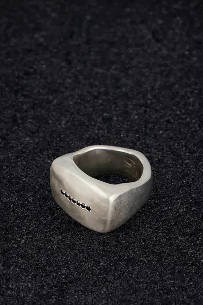 Rosa Maria Solid Dix Ring In Metallic