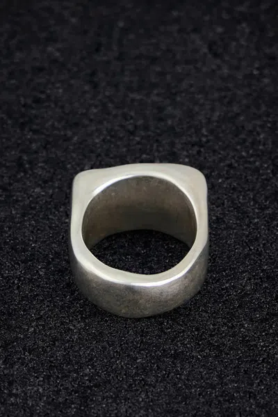 Rosa Maria Solid Dix Ring In Metallic