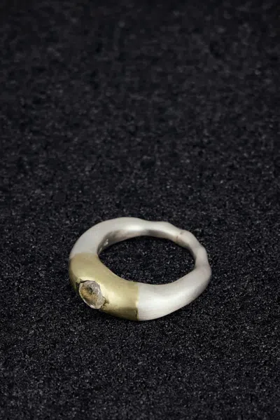 Rosa Maria Sei Ring In Metallic