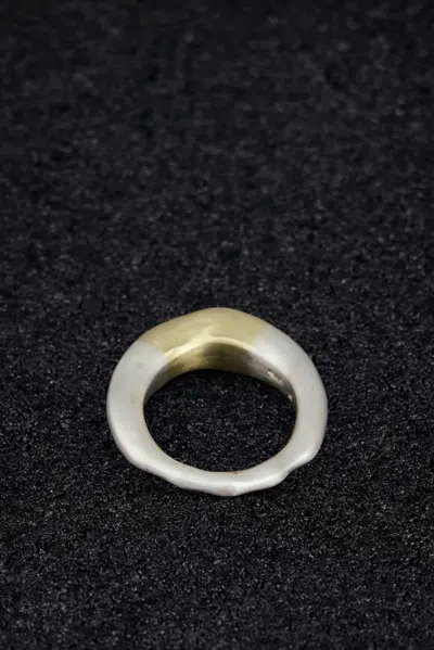 Rosa Maria Sei Ring In Metallic