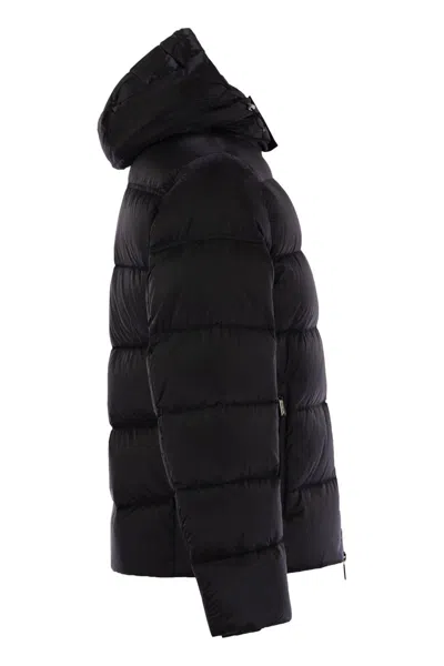 Moorer Mooring-style Down Puffer Jacket For Men In Black