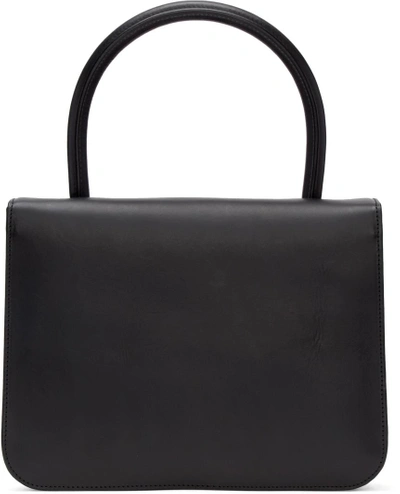 Shop Mansur Gavriel Black Metropolitan Bag