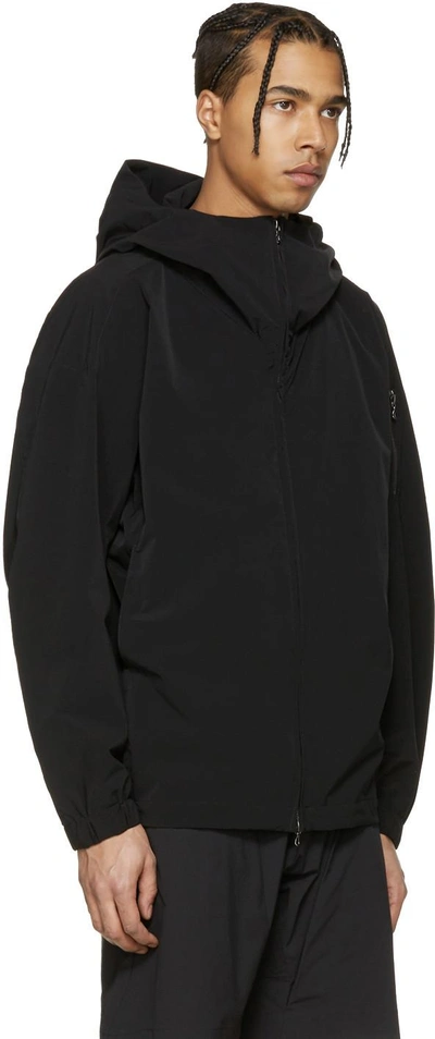 Attachment Black Hooded Jacket | ModeSens