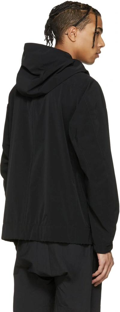 Shop Attachment Black Hooded Jacket