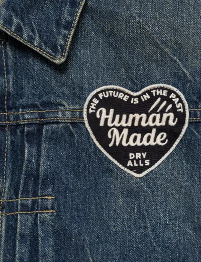 Human Made Denim Work Jacket Future In Blue/蓝色/藍色/블루/ブルー