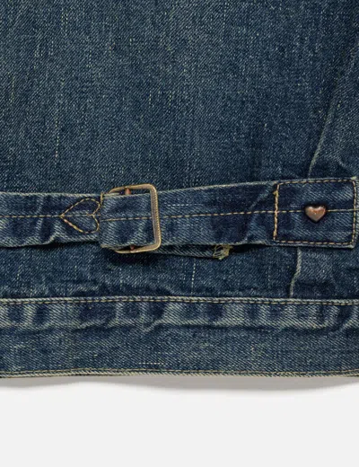 Human Made Denim Work Jacket Future In Blue/蓝色/藍色/블루/ブルー