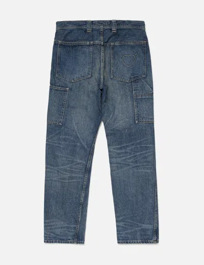 Human Made Slim Denim Pants Future In Blue/蓝色/藍色/블루/ブルー