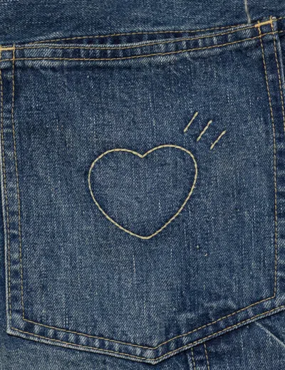 Human Made Slim Denim Pants Future In Blue/蓝色/藍色/블루/ブルー
