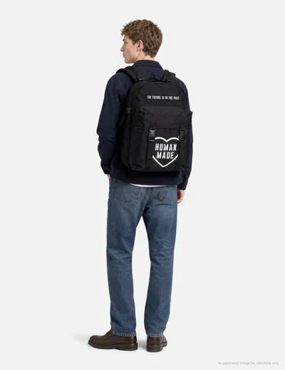 Human Made Military Backpack In Black/黑色/블랙/ブラック