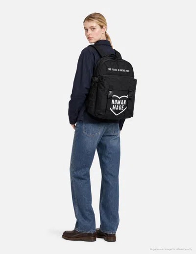Human Made Military Backpack In Black/黑色/블랙/ブラック