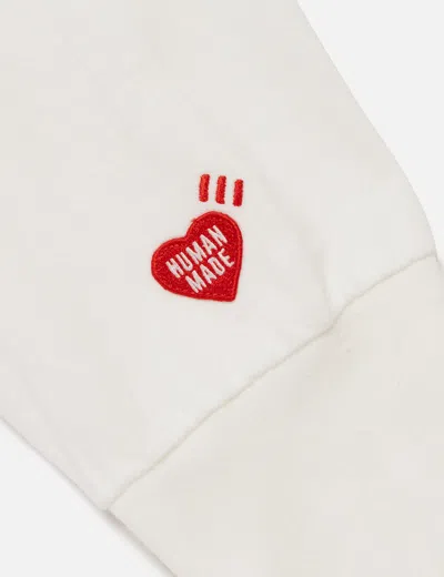 Human Made Graphic L/s T-shirt In White/白色/화이트/ホワイト