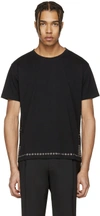 VALENTINO Black Eyelet T-Shirt