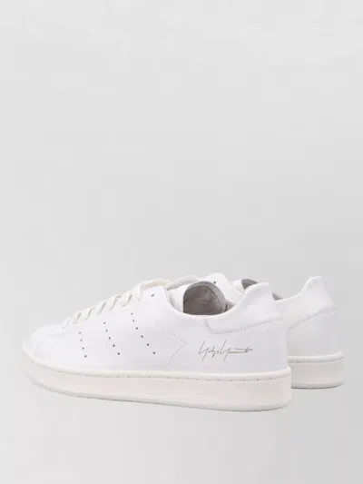 Y-3 Stan Smith Leather Sneakers In White