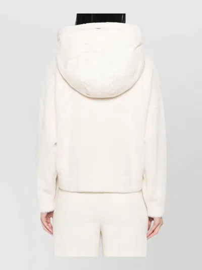 Twinset Bomber Jacket In White