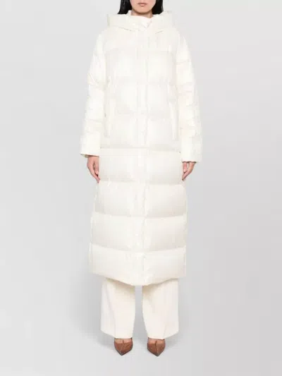 Twinset Puffer Jacket In White