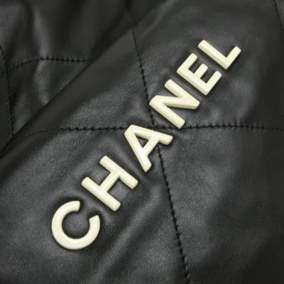 Pre-owned Chanel Black Leather Backpack ()