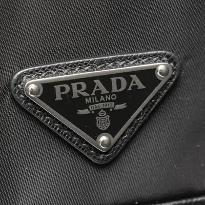 Pre-owned Prada Black Nylon Shoulder Bag ()