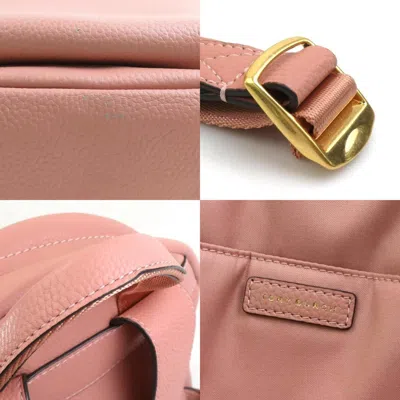 Pre-owned Tory Burch Pink Leather Backpack ()