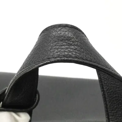 Pre-owned Saint Laurent Black Leather Backpack ()