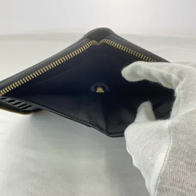 Pre-owned Versace Black Coin Purse/coin Case ()