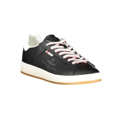 Esercito 1659 Black Polyurethane Men's Men's Sneaker In Black