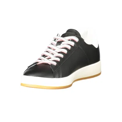 Esercito 1659 Black Polyurethane Men's Men's Sneaker In Black