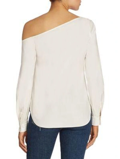 Shop Theory Ulrika One-shoulder Top In White