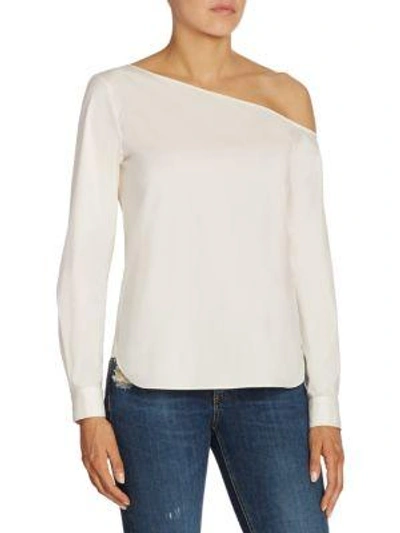 Shop Theory Ulrika One-shoulder Top In White