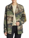 EACH X OTHER Graphic Camo Military Jacket