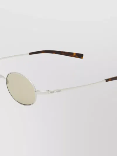 Saint Laurent Full-frame Plain Mirror In Red