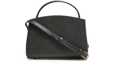 Valextra Doublehandle Bag In Black
