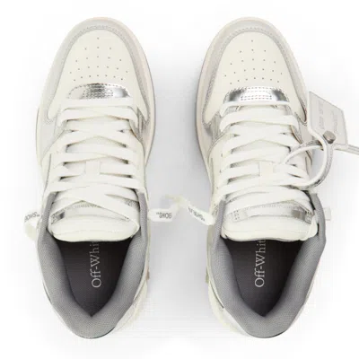 Off-white Metallicpanel Lowtop Sneaker In White